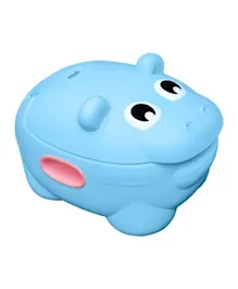 Moon Baby Potty Hippo With Pu Cushion - Blue