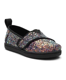 Toms Chunky Glitter Tiny Alpargata Shoes - Multicolor