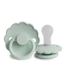 FRIGG Daisy Silicone Baby Pacifier 1-Pack Seafoam - Size 2