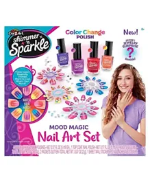 Shimmer N Sparkle Mood Magic Nails Set - Multicolour