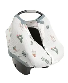 Little Unicorn Cotton Muslin Car Seat Cover Prickle Pots - Pack of 1