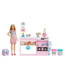 Barbie Cake Decorating Doll with Playset - 22 Pieces