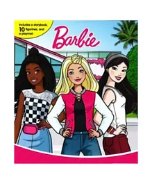 Phidal Mattel Barbie My Busy Book - English