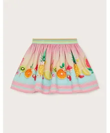 Monsoon Children Fruit Embroidered Ombre Skirt - Multicolor