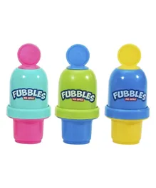 Fubbles No-Spill Bubble Tumblers Assorted - 3 Pieces