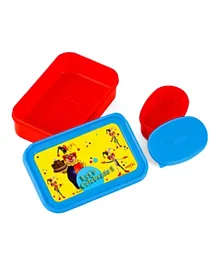 Milton School Time Lunch Box - Red