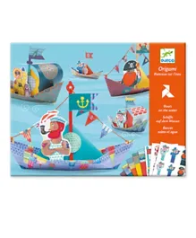 Djeco Small Gifts Origami Floating Boats - Multicolour
