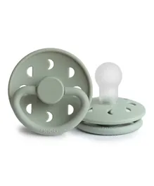 FRIGG Moon Phase Silicone Baby Pacifier 1-Pack Sage - Size 1