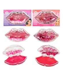 Top Model Beauty & Me Lip Gloss Lip Shaped Case Assorted - 3.6g