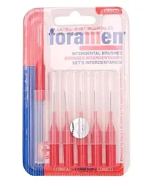 Foramen Interdental Brush Straight Conical - Pack of 6
