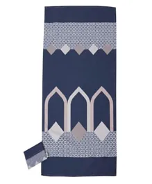 Sabr Abu Dhabi Pocket Prayer Mat - Blue