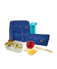 Packit Freezable Lunch Bag Navy Heather