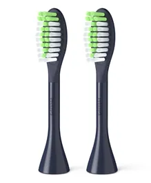 Philips Sonicare Replacement Brush Head Midnight Blue BH1022/04 - 2 Pieces