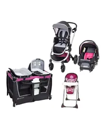 Babytrend Espy 35 Travel System, High Chair & Retreat Nursery Center