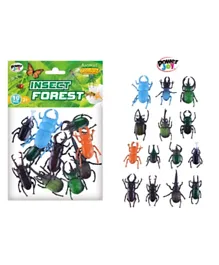 Power Joy Animal Worldz Insect Forest 10 Figures Assorted - 5.08cm Each