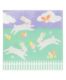 تالكينغ تيبلز مناديل الأرنب الربيعية لعيد الفصح - 21 قطعة