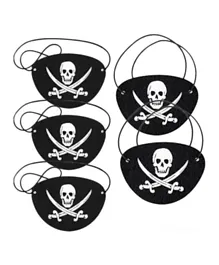 Highland Pirate Eye Patches Halloween  Accessory - 5 Pieces