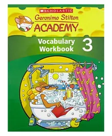 Scholastic Geronimo Stilton Academy Vocabulary Workbook Level 3 Paperback- 64 Pages