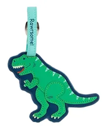 ستيفن جوزيف - تعليقة أمتعة على شكل ديناصور - أخضر