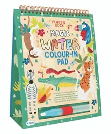 Floss & Rock Magic Colour Changing Watercard Easel And Pen - Jungle