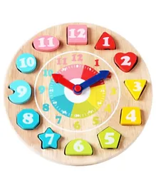 UKR Wooden Clock 3D Puzzle - 13 Pieces