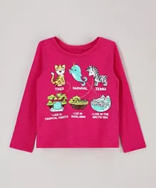 The Children's Place Animals Graphic Tee - Pink