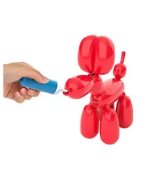 Squeakee Large Interactive The Balloon Dog Toy - Red