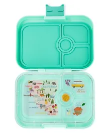 Yumbox Surf 4 Compartments - Green