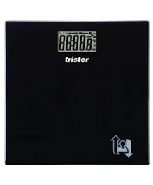 TRISTER Electronic Bathroom Scale - Black