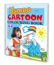 Jumbo Cartoon Colouring Book 2 - English