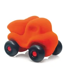 Rubbabu Soft Toy Clean Upper The Little Dump Truck - Orange