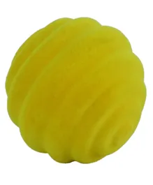 Rubbabu Soft Toy Whacky Ball  Top  4 inches - Yellow