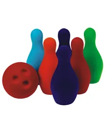 Rubbabu Soft Baby Educational Toy Bowling Set - Multicolour