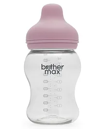 Brother Max PP Anti-Colic Feeding Bottle Pink - 240 ml