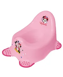 Disney Keeeper Potty With Anti-Slip Function Minnie Print - Pink