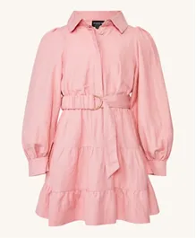 Bardot Junior Mini Shirt Dress - Pink