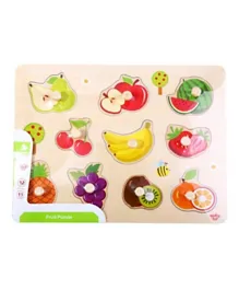 Tooky Toy Wooden Fruit Puzzle