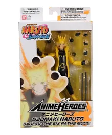 Naruto Anime Heroes Uzumaki Naruto Action Figure - 16.51cm