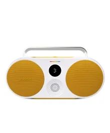 Polaroid P3 Music Player Bluetooth Wireless Portable Speaker - Yellow & White