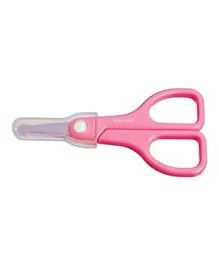BETER Baby Manicure Scissors with Plastic Handle, 0+ Months, Safe & Precise for Delicate Nails, Durable Quality Material, Comfort Grip