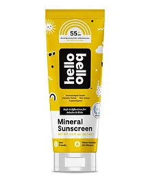 Hello Bello Mineral Sunscreen + Prebiotics Lotion SPF 55 - 88 mL