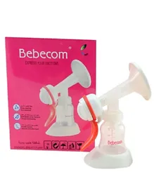 Bebecom Advanced Manual Breast Pump- White