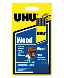 UHU Wood Glue Blister - 30g