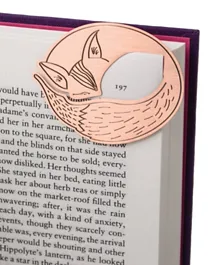 IF Curled Up Corner Bookmark - Furled Fox