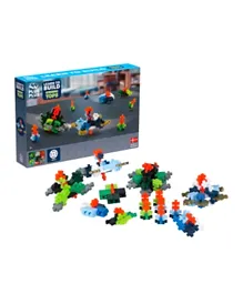 Plus Plus Learn to Build Spinning Top Challenge Building Construction Set - 244 Pieces