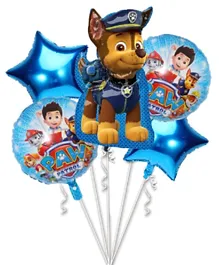 Party Propz Paw Patrol Foil Balloons - Pack of 5