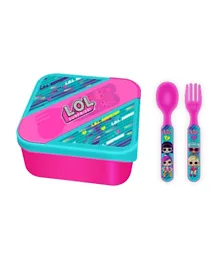 LOL Surprise! Lunch Box with Cutlery
