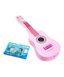 New Classic Toys Guitar - Pink