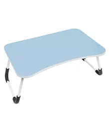 A to Z Portable Foldable Laptop Table  - Blue