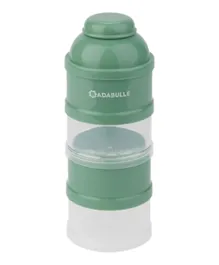 Badabulle Babydose Formula Dispenser With 4 Compartments - Green